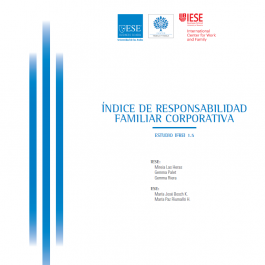 Bosch, M.J. & Riumallo, M.P (2019) Índice de Responsabilidad Familiar Corporativa