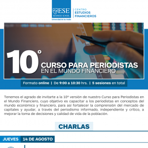 10° Curso para Periodistas en el Mundo Financiero