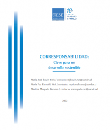Bosch, M.J., Riumalló, M.P., Morgado, M. (2022) Corresponsabilidad : Clave para un desarrollo sostenible