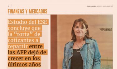 Directora de nuestro centro aparece en el Diario Financiero